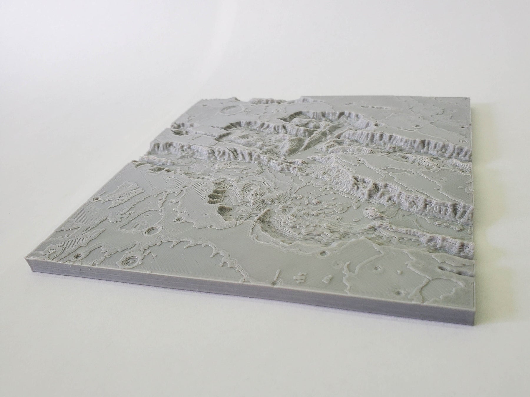 Mars 3D Topography Model of Valles Marineris