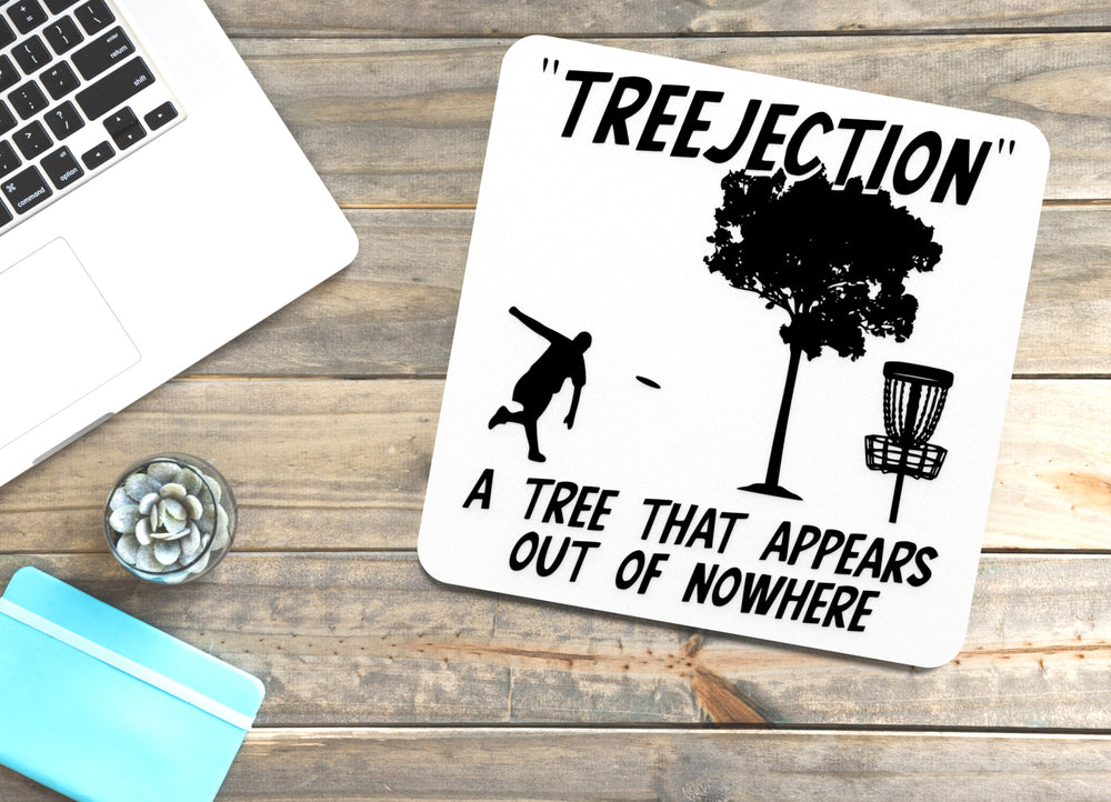 
  
  Treejection A Tree That Appears Out Of Nowhere | Funny sign For Home or Office
  
