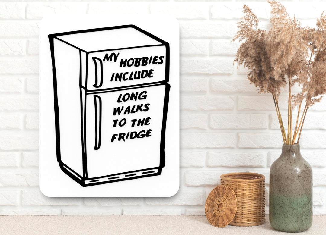 My Hobbies Include | Funny Sign for Home, Office, or Craft Room Decor