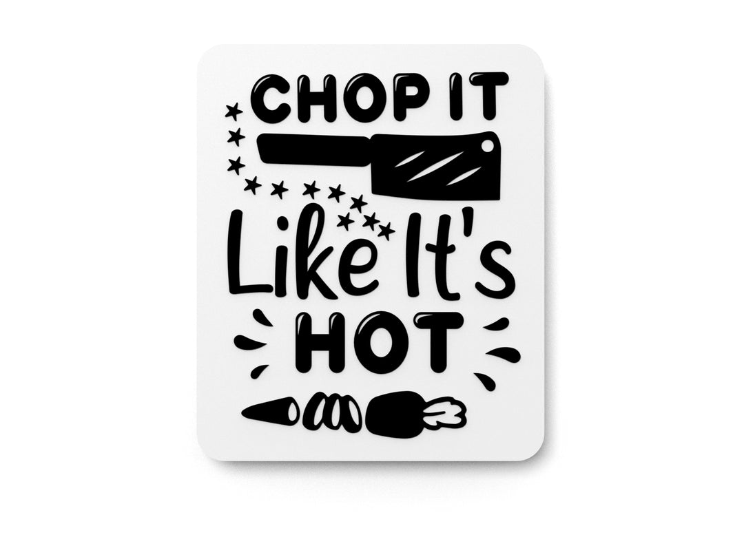 
  
  Bold 3D Printed Chop Its Hot Sign Wall Art – Durable PLA Sign for Restaurants
  
