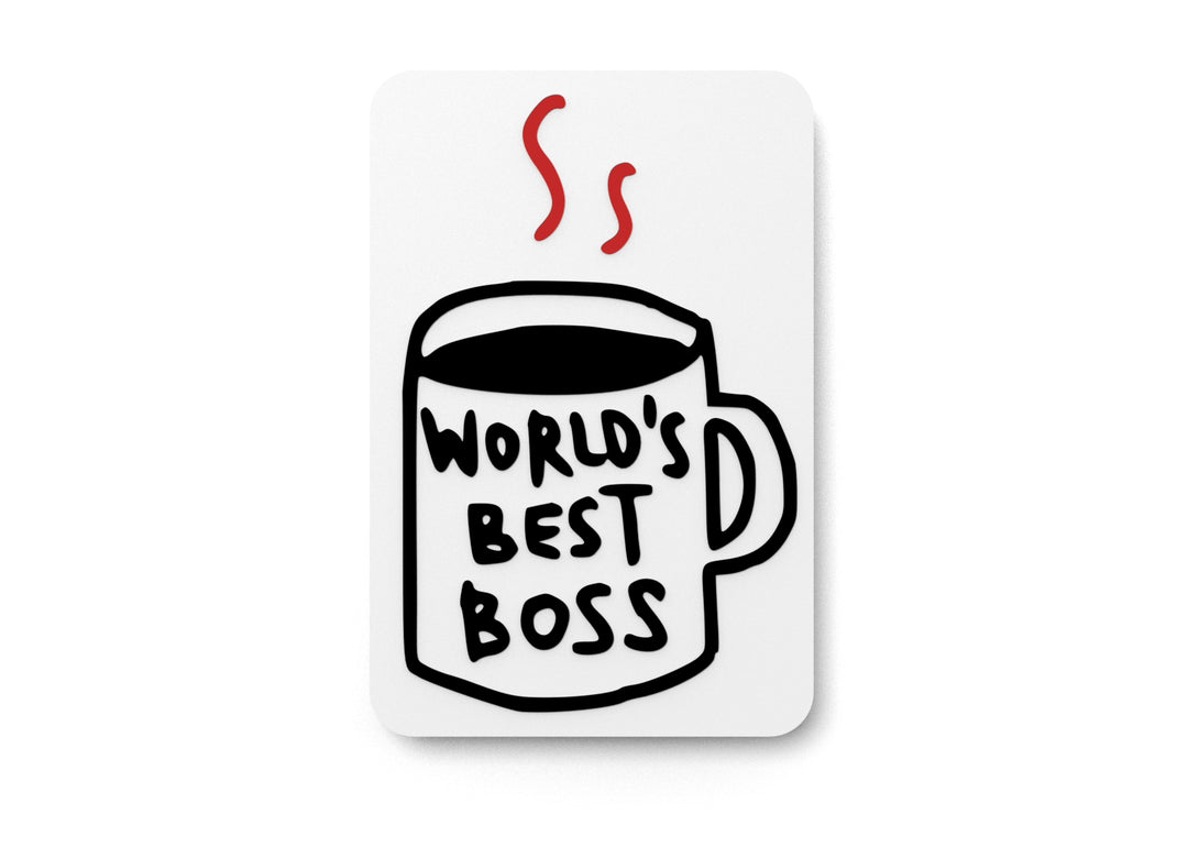 
  
  World's Best Boss | Funny sign For Home or Office
  
