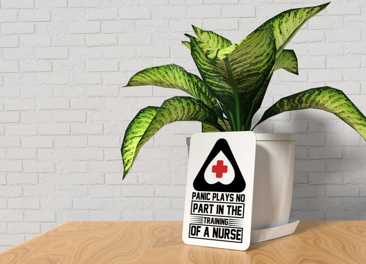 Panic? I’m a Nurse, I Fix That | Funny Sign for Home or Office