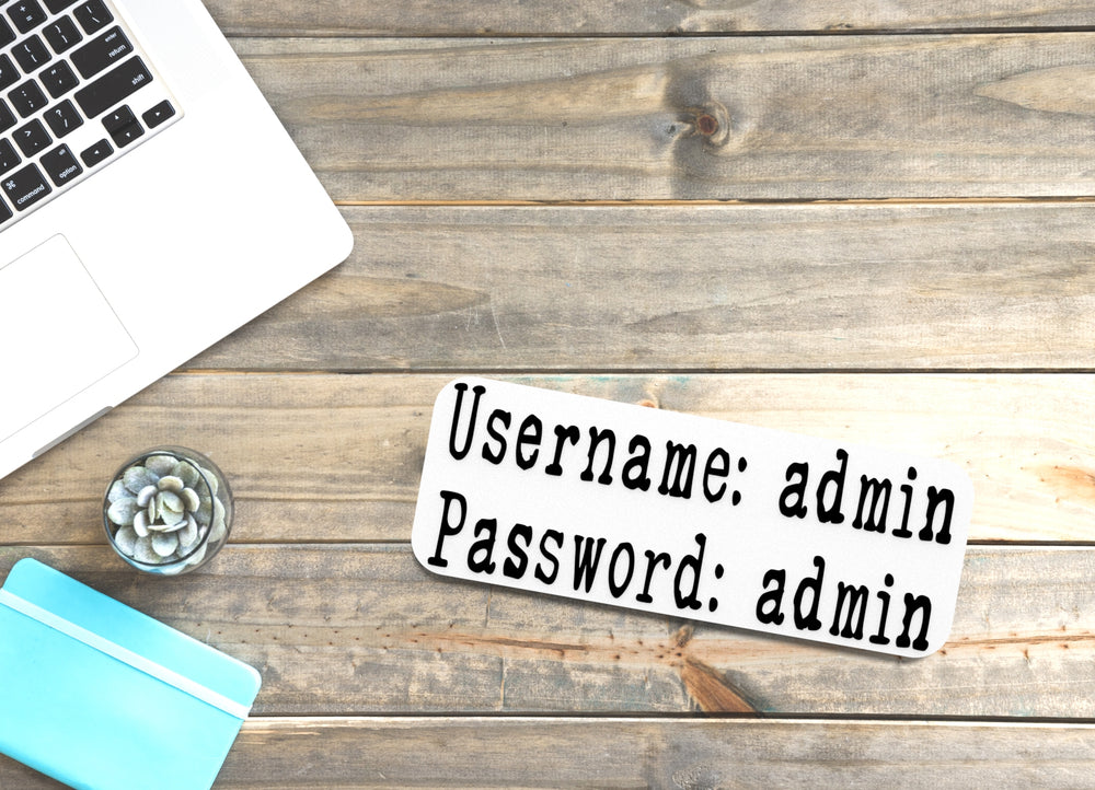 
  
  Username & Password Admin | Funny sign For Home or Office
  
