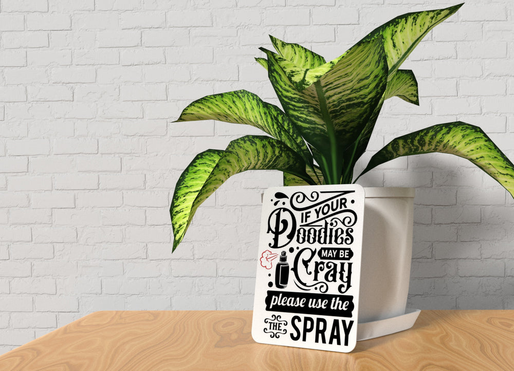 
  
  Doodies are Cray Bathroom Sign – Funny Humor Wall Decor for Home and Office
  
