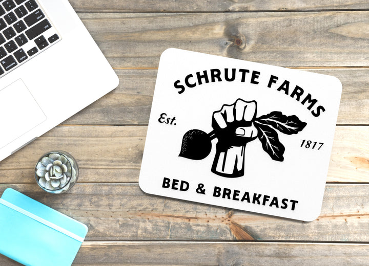 Schrute Farms Bed & Breakfast | Funny sign For Home or Office