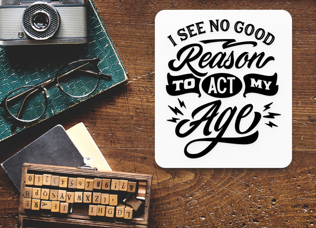 Bold 3D Printed No Good Reason Sign Wall Art – Durable PLA Sign for Gym, Office