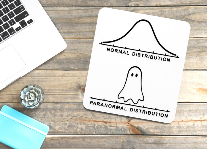 Normal Distribution Paranormal Distribution | Funny Sign for Home or Office