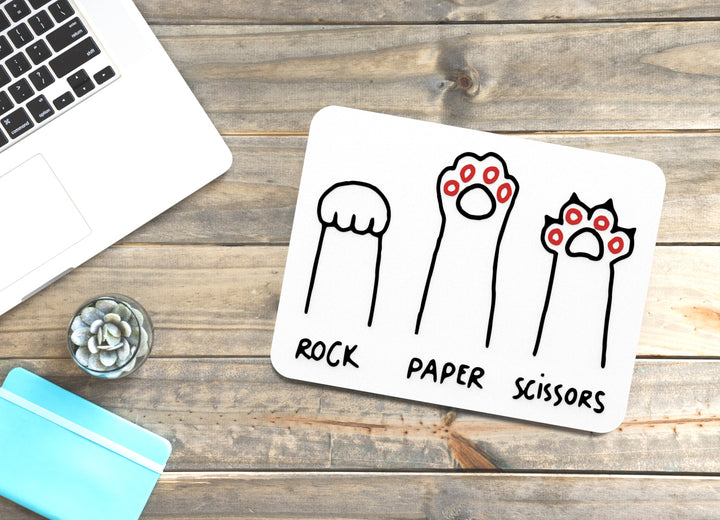 Rock Paper Scissors | Funny Sign for Game Rooms, Kids' Rooms, or Office Decor