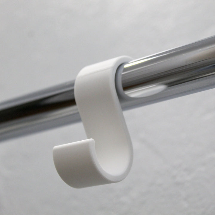 Closet, Bathroom S hook | Minimalist Design | 7/8" Rod