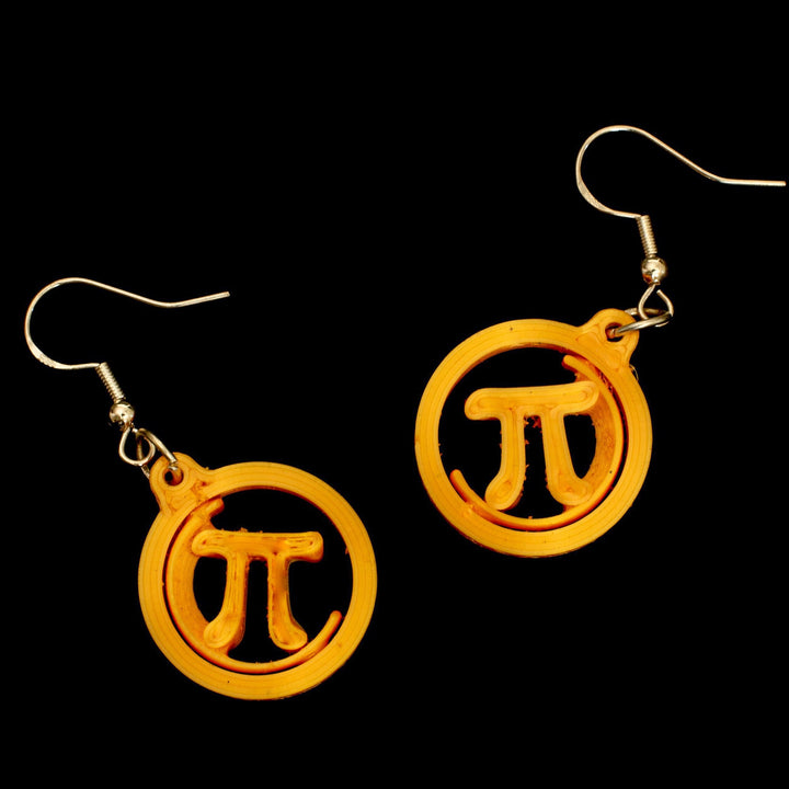 Pi Earrings | The Center Spins