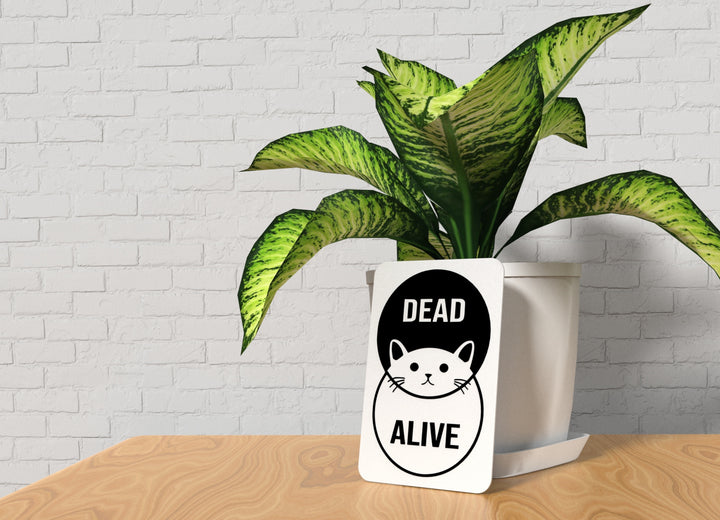 Dead Alive | Funny Sign for Home or Office