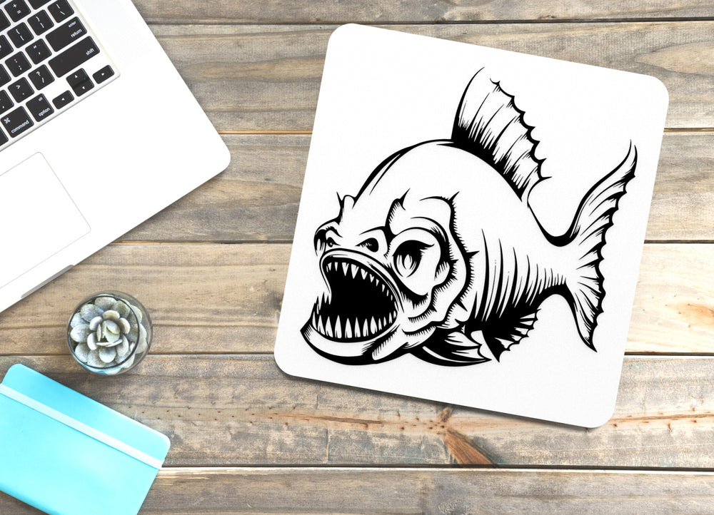 
  
  Angry Fish | Funny sign For Home or Office
  
