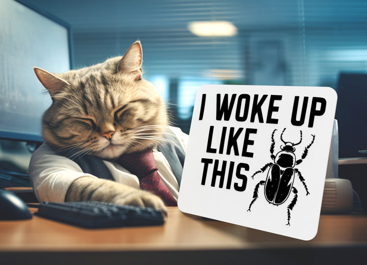 I Woke Up Like This | Funny sign For Home or Office