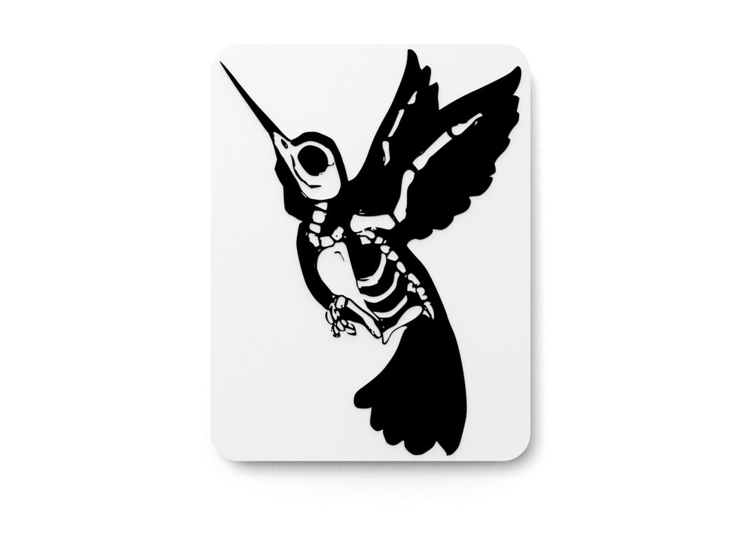 
  
  Bird Skeleton | Funny sign For Home or Office
  
