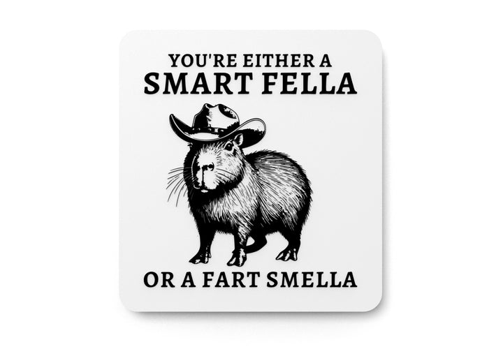 You're Either A Smart Fella Or A Fart Smella | Funny sign For Home or Office