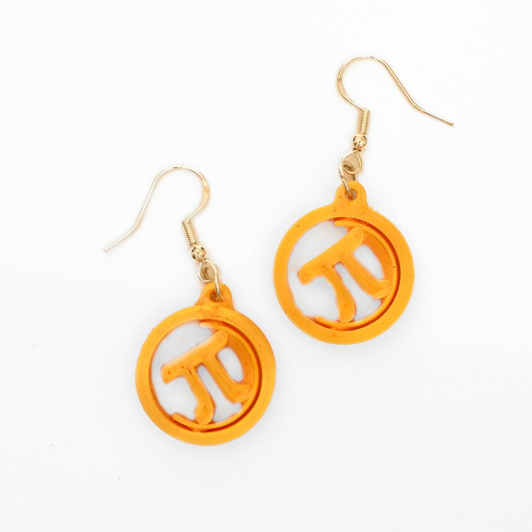 
  
  Pi Earrings | The Center Spins
  
