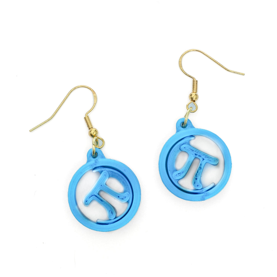 Pi Earrings | The Center Spins