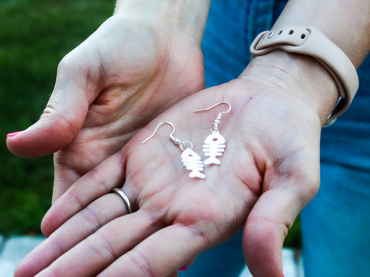 Fish Earrings 3D – Unique Nautical Jewelry