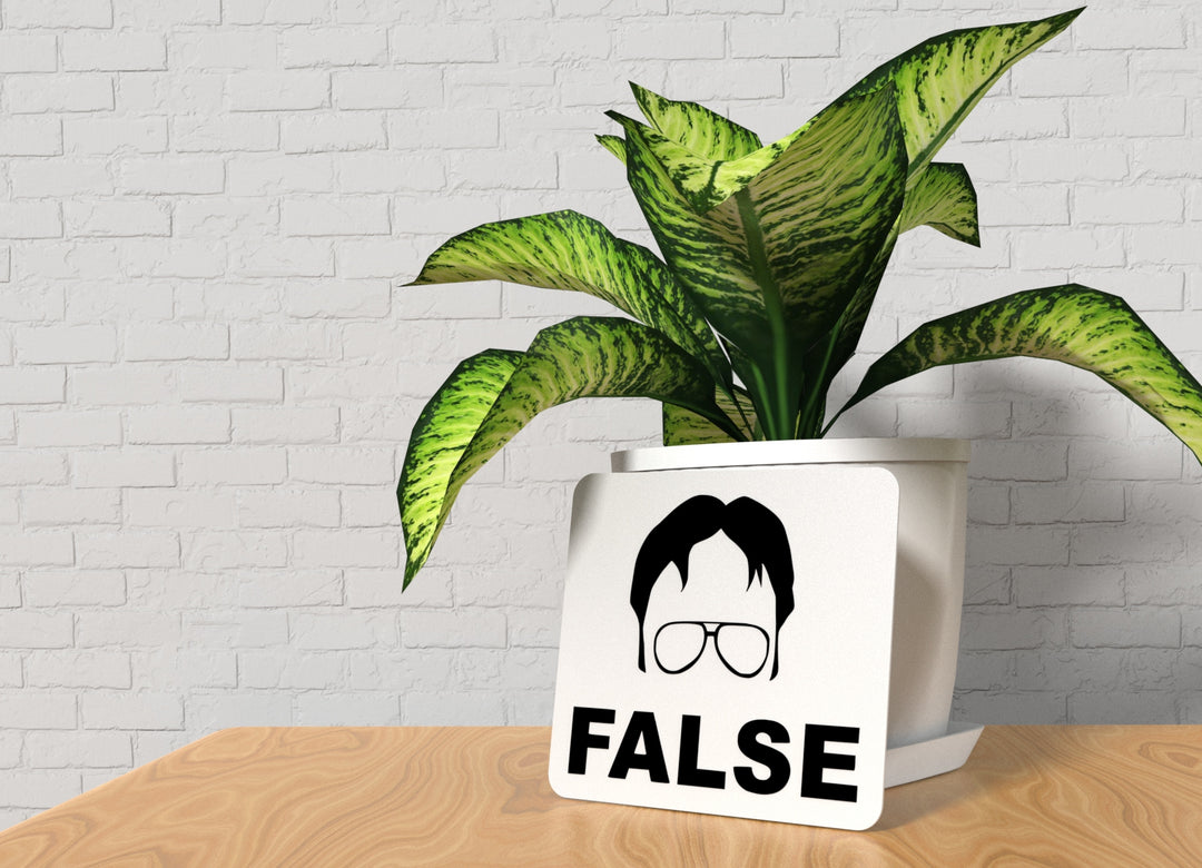 False | Funny Sign for Home or Office