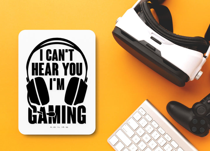Bold 3D Printed I Can't Hear Sign Wall Art – Durable PLA Sign for Gym, Office