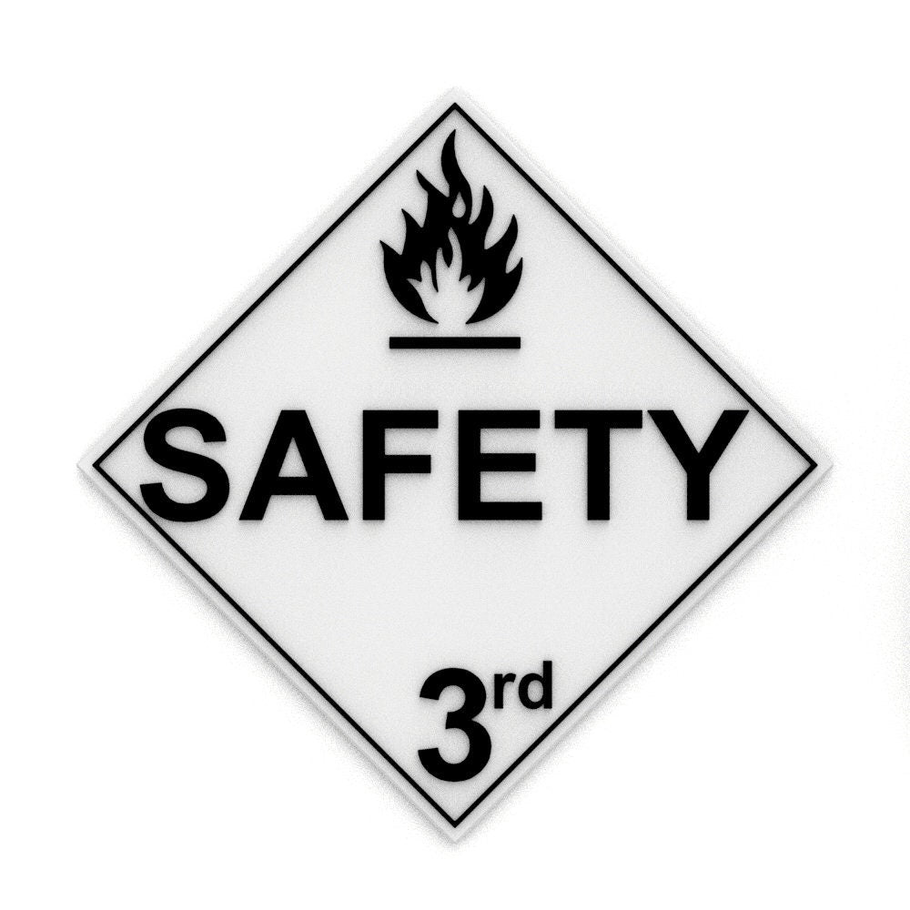 Funny Sign | Safety 3rd