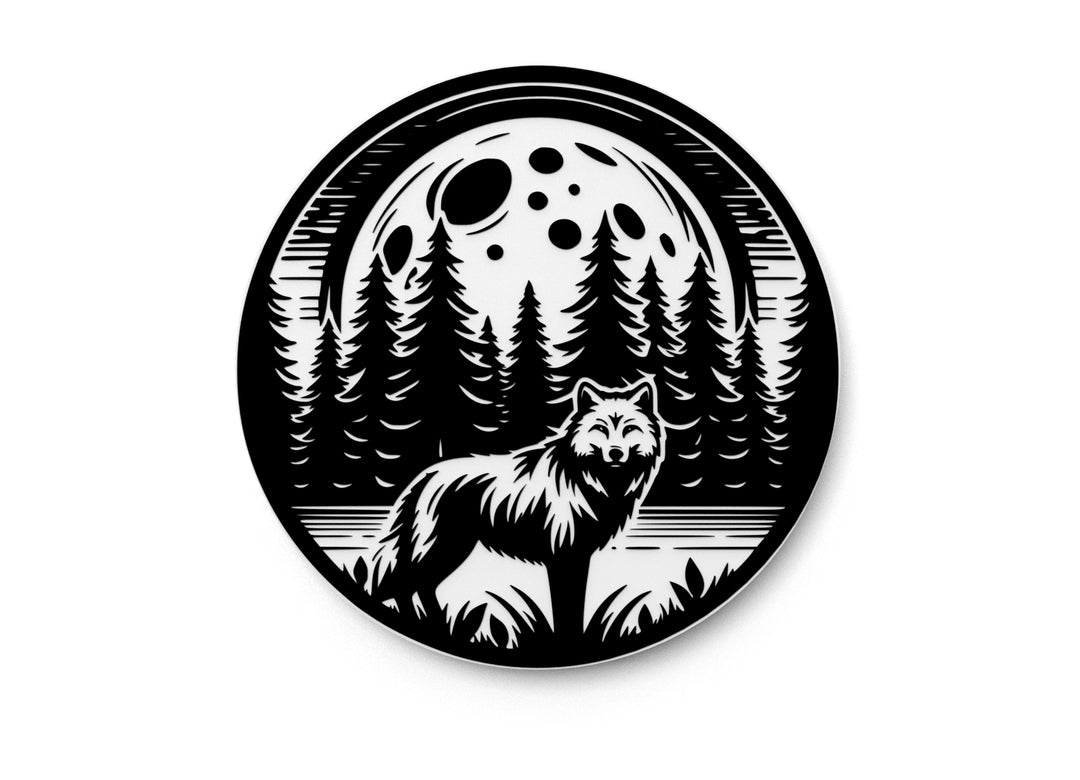 
  
  Moon | Funny sign For Home or Office
  
