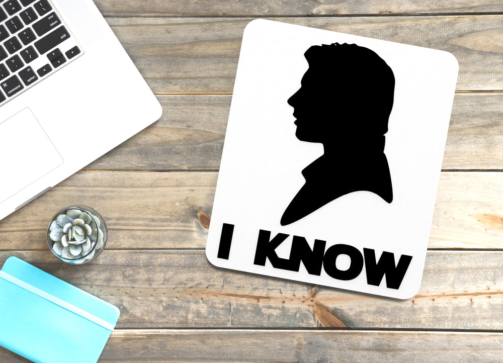 
  
  I Know | Funny sign For Home or Office
  
