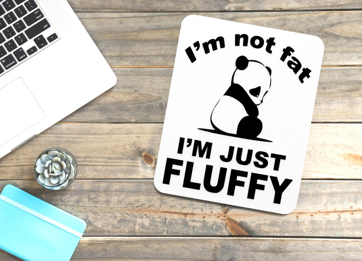 I’m Not Fat | Funny 3D Sign for Home or Office Decor