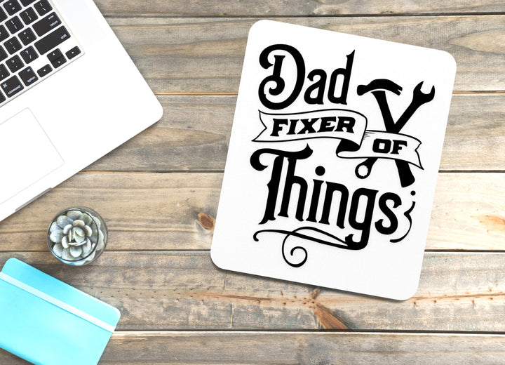 Dad, Fixer of Things | Funny Sign for Garage or Workshop Decor