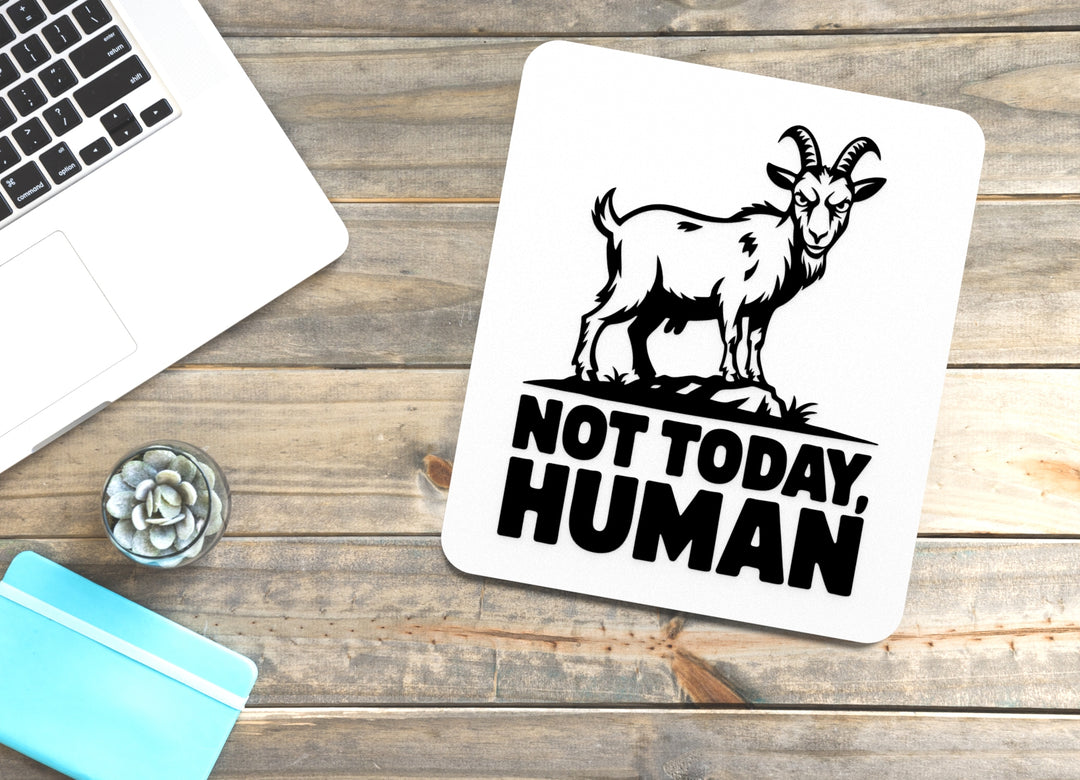 Not Today Human | Funny sign For Home or Office