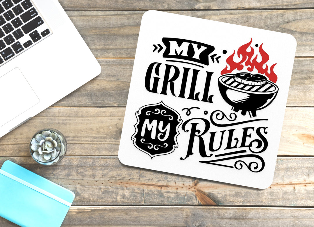 MyGrill Funny BBQ Sign Home/Office Wall Decor