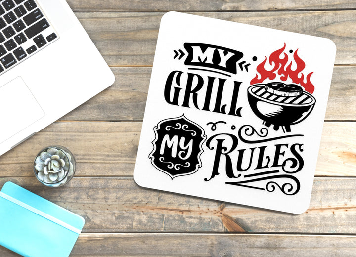 MyGrill Funny BBQ Sign Home/Office Wall Decor