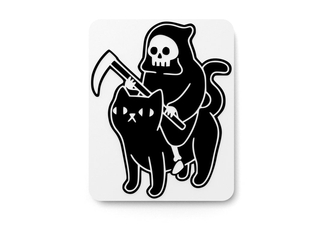 
  
  Black Cat | Funny sign For Home or Office
  
