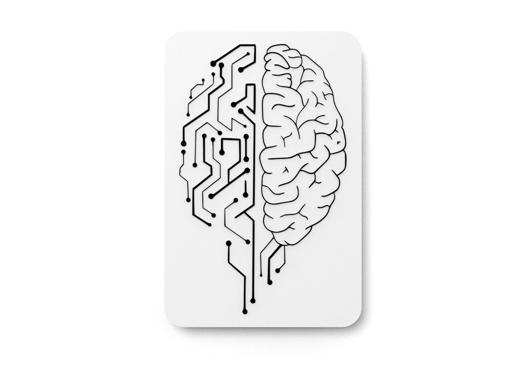 
  
  Brain | Funny Sign for Home or Office
  
