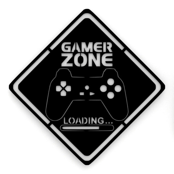 Gamer Zone | Gamer Sign | Game enthusiasts