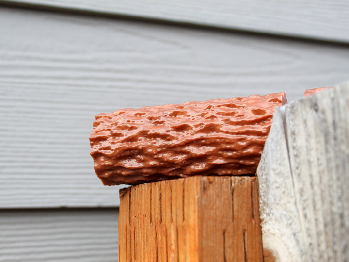 Geocache Fake Log with a Hidden Center Exposed by Solving a Rotating Puzzle