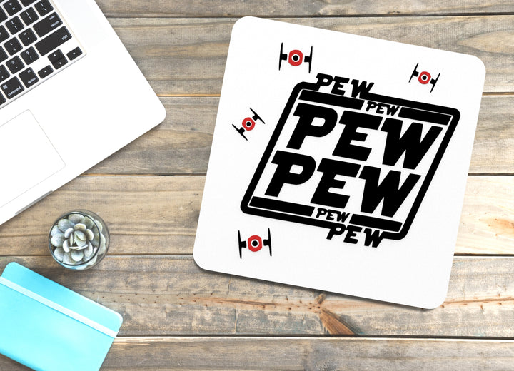 Pew Pew Pew | Funny Sign for Home or Office