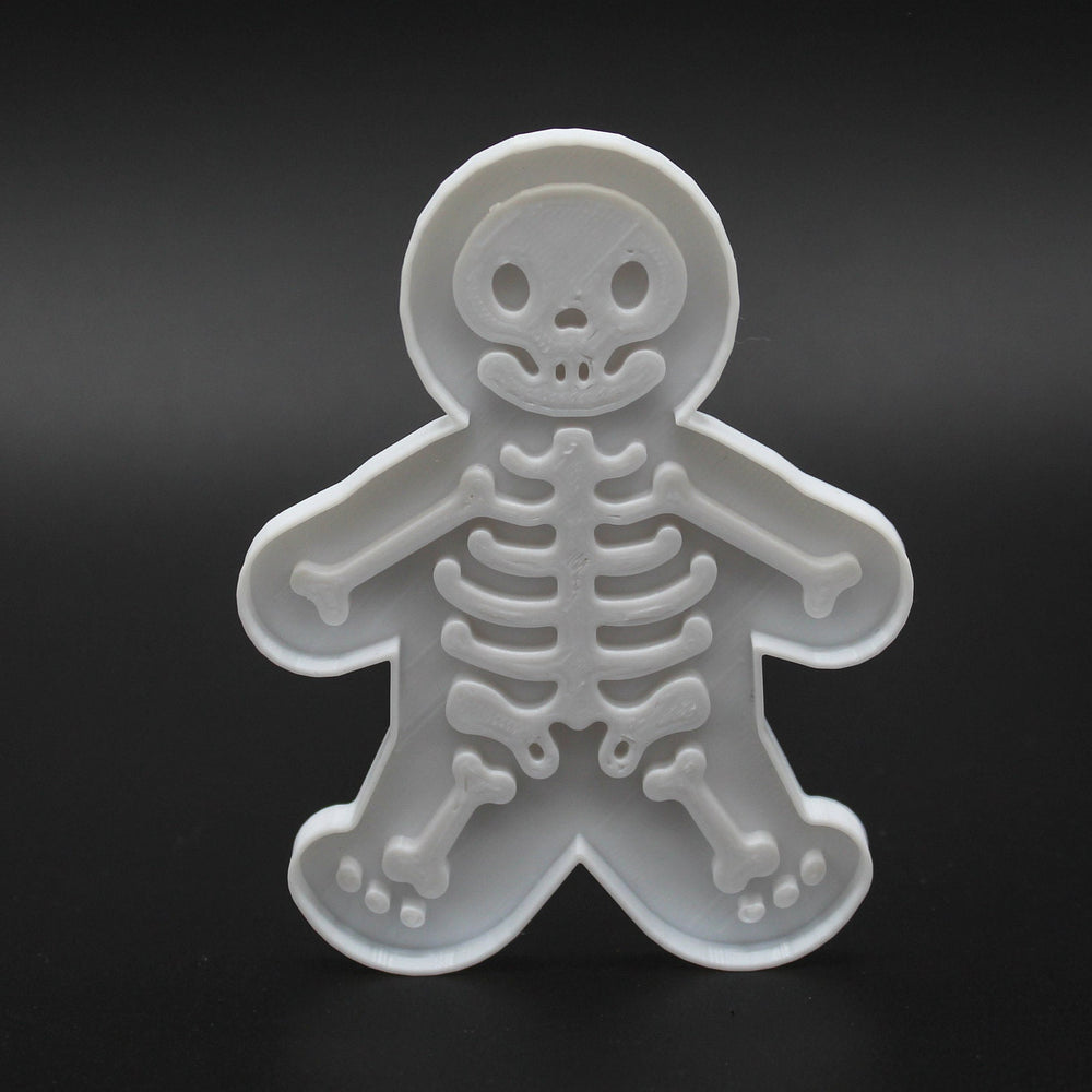 
  
  Skeleton Gingerbread Cookie, Fondant, Playdough Cutter
  
