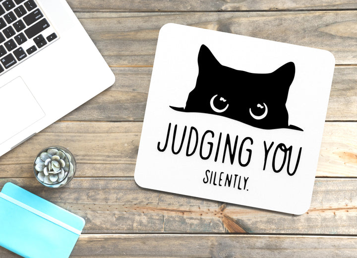 Judging You Silently | Funny sign For Home or Office