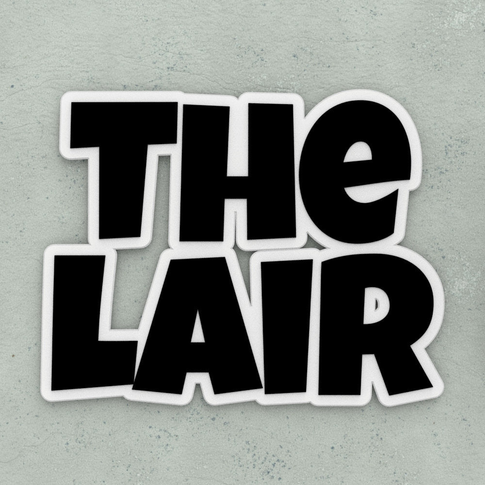 Sign | Door Name Tag The Lair