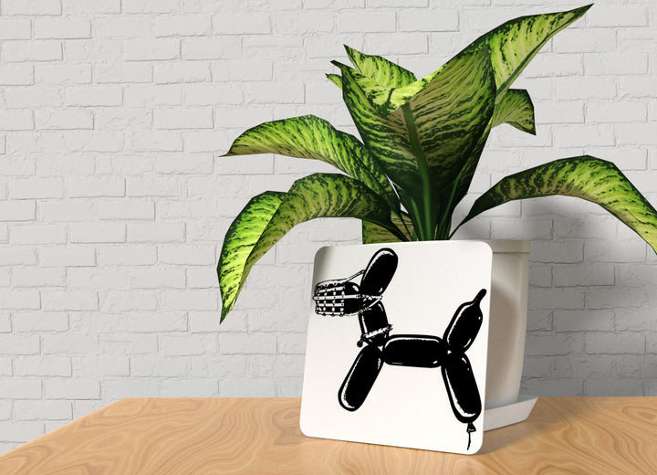 Dog Balloon | Funny sign For Home or Office