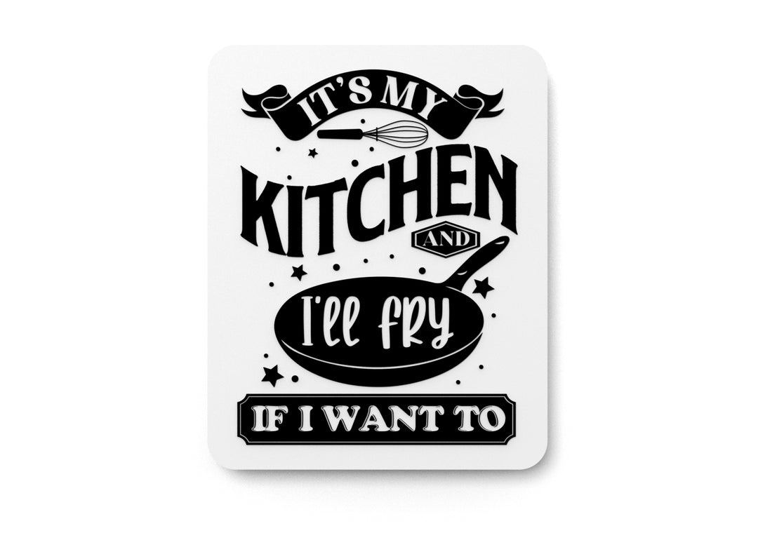 
  
  Bold 3D Printed My Fry Kitchen Sign Wall Art Durable PLA Sign For Restaurants
  
