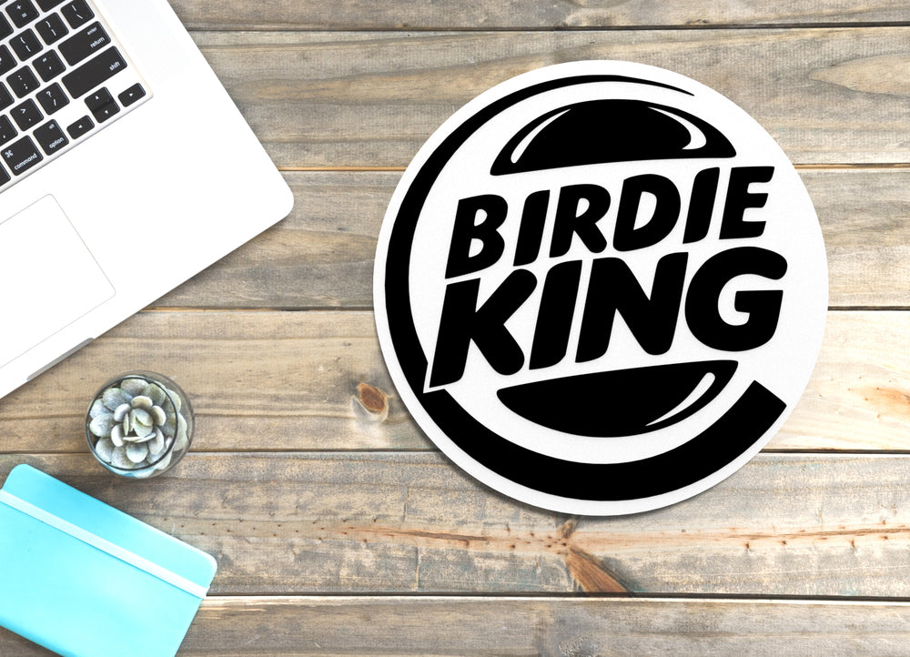 
  
  Birdie King | Funny sign For Home or Office
  
