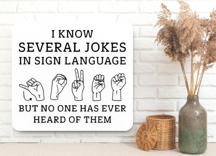 I Know Cereal Jokes | Funny Sign for Kitchen or Breakfast Nook Decor