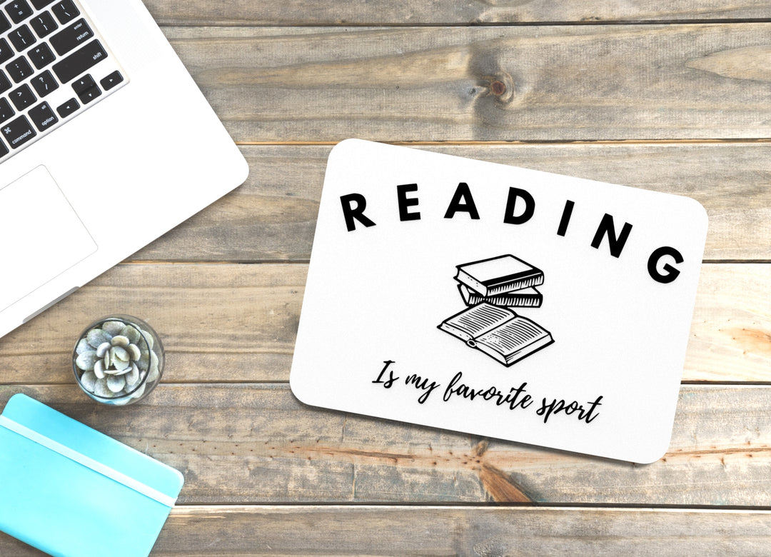 Reading | Funny Book Lover Sign for Library or Office Decor