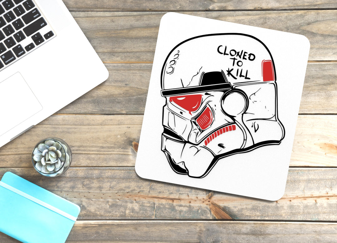 Cloned To Kill | Funny sign For Home or Office