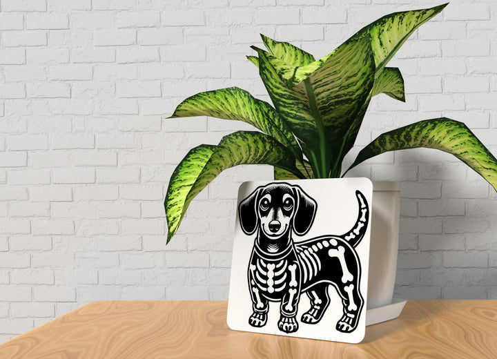 Dog Skeleton | Funny sign For Home or Office