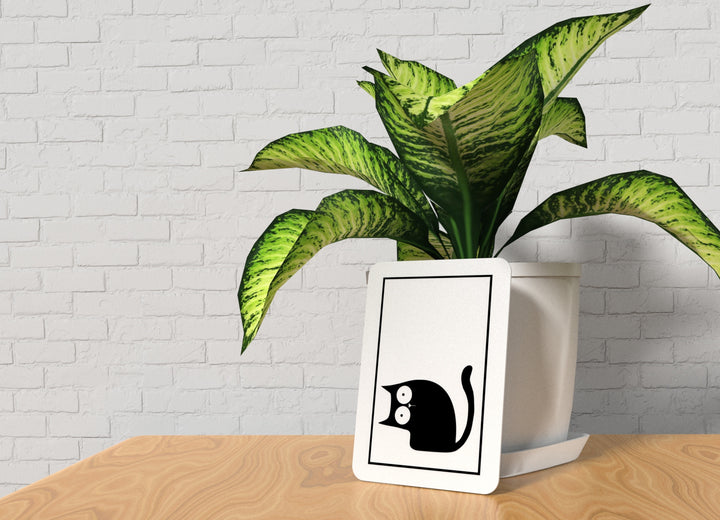 Meaw | Funny sign For Home or Office