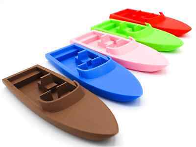 Floating boat for aquarium decoration, bath toy, etc