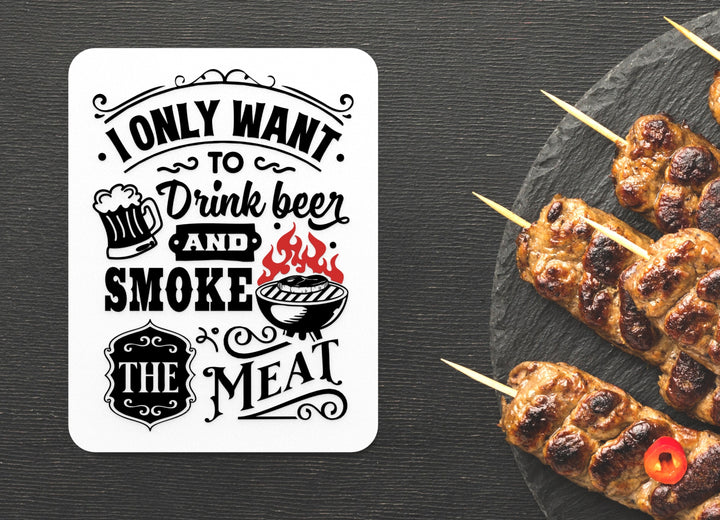 Only Drink Sign – Funny Bar and BBQ Wall Decor